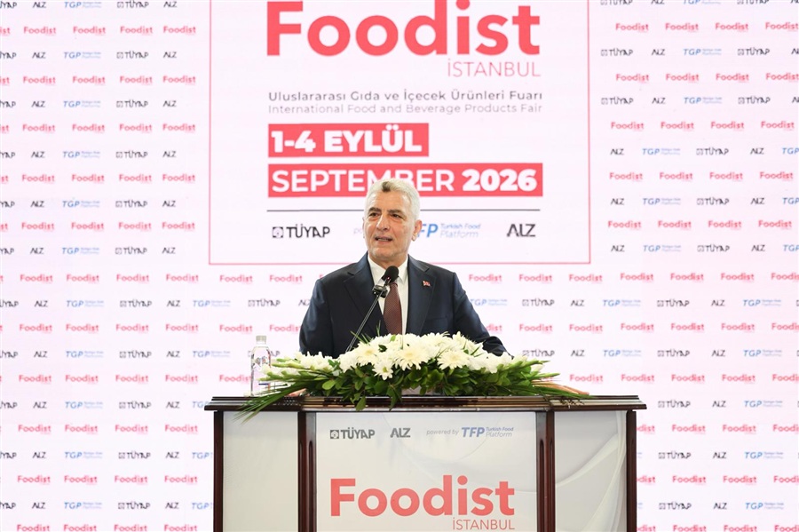 Ticaret Bakanı Ömer Bolat, Foodist İstanbul Fuarı'nın Açılışında Konuştu
