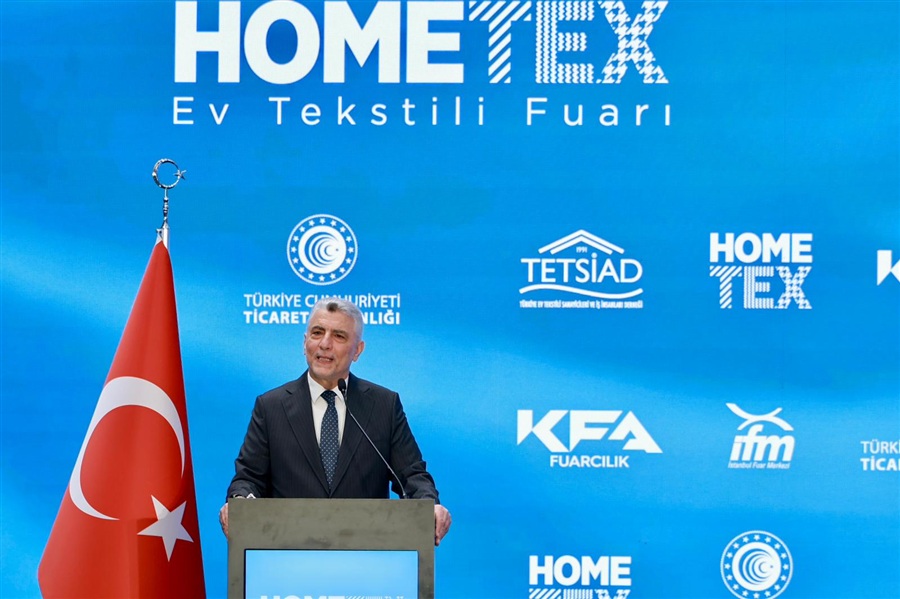 Ticaret Bakanı Ömer Bolat , HOMETEX Ev Tekstili Fuarı'nda Konuştu