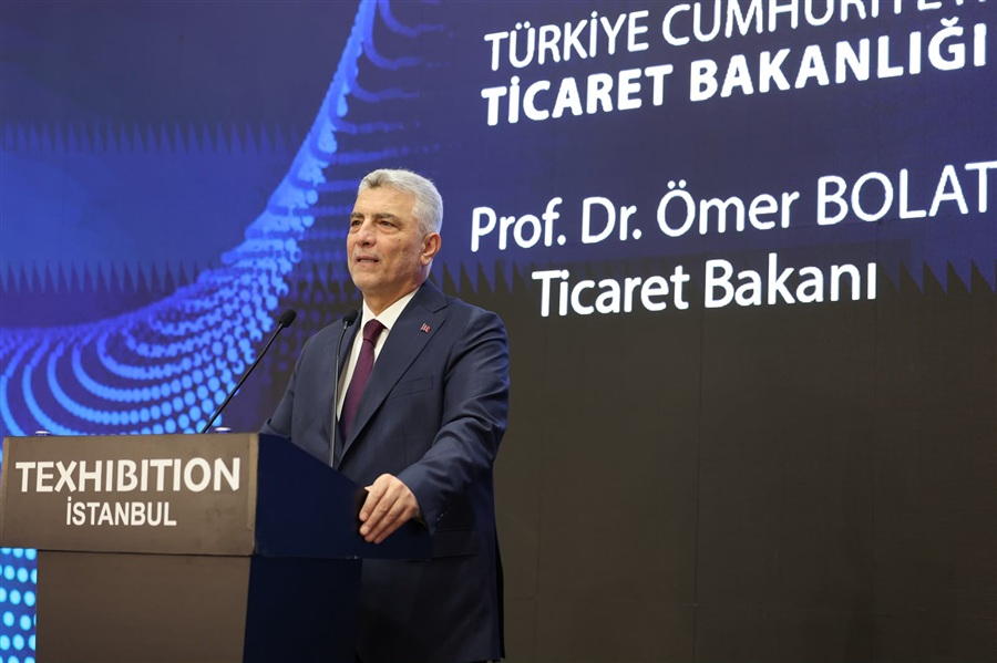 Ticaret Bakanı Ömer Bolat, "Texhibition İstanbul Fuarı"nın Açılışında Konuştu