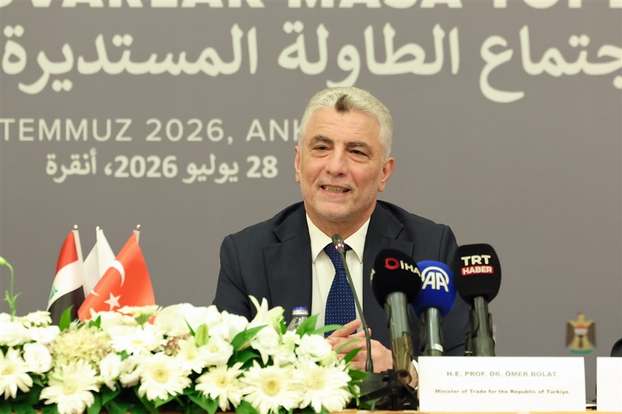 Ticaret Bakanı Ömer Bolat, Türkiye-Irak İş İnsanları Yuvarlak Masa Toplantısı'nda Konuştu