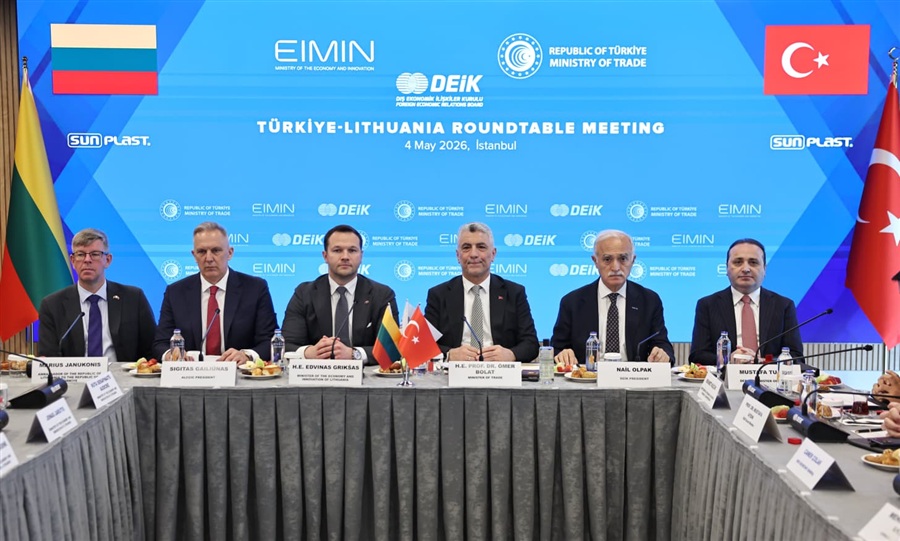 Ticaret Bakanı Ömer Bolat, "Türkiye-Litvanya Yuvarlak Masa Toplantısı"nda Konuştu